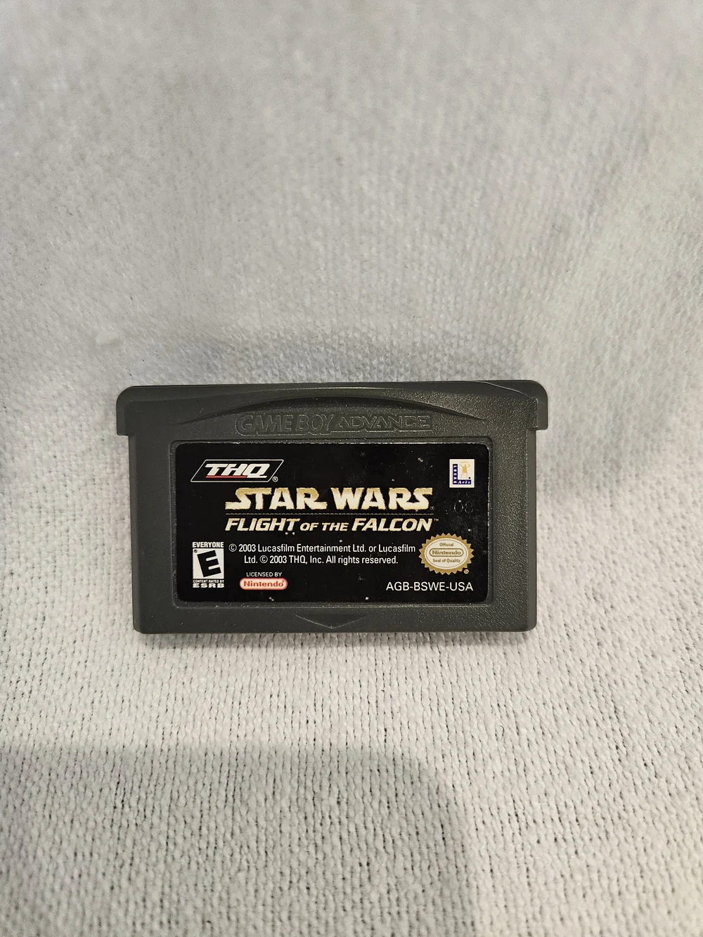 Star Wars: Flight of the Falcon (Nintendo Game Boy Advance, 2003) Untested